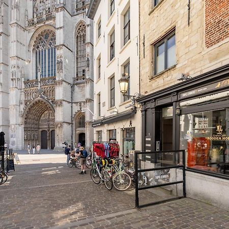 Tempel Triplex & Duplex At Historic Heart Of Antwerp Lägenhet Exteriör bild