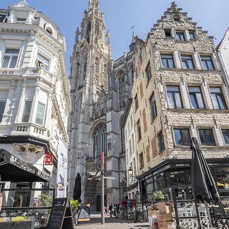 Tempel Triplex & Duplex At Historic Heart Of Antwerp Lägenhet Exteriör bild