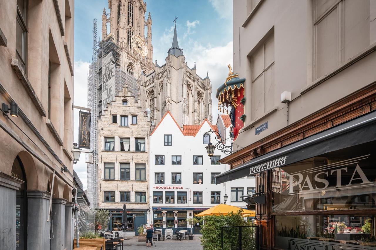 Tempel Triplex & Duplex At Historic Heart Of Antwerp Lägenhet Exteriör bild